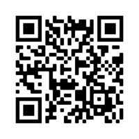 A qr code with a picture of a cat.